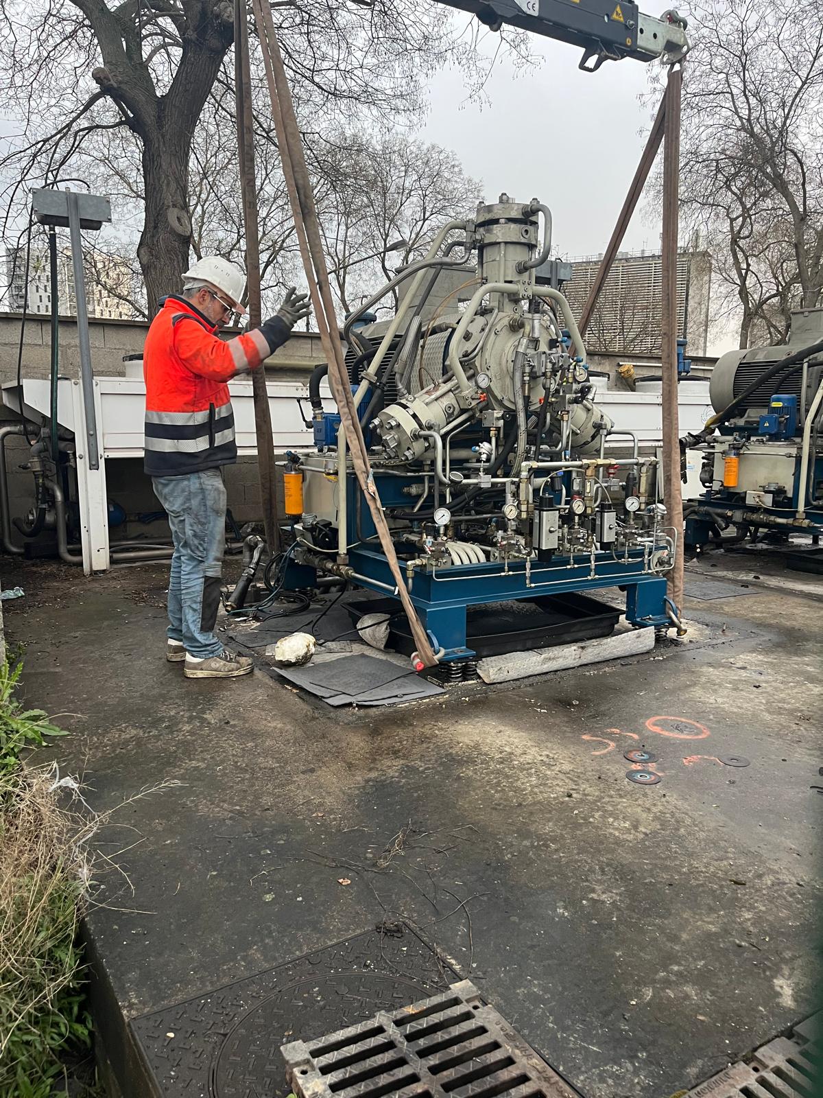 Équipe ENERMYS sur chantier industriel